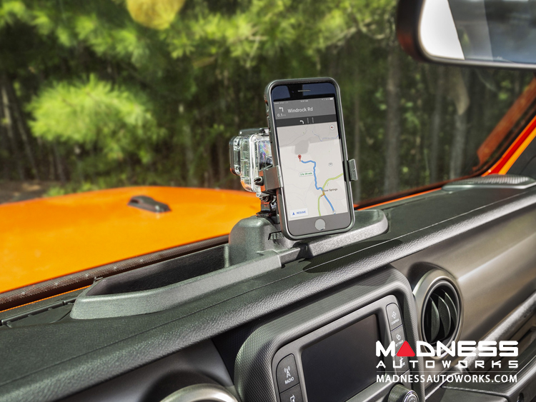 Jeep Wrangler JL Dash Multi-Mount System Kit w/ Phone Holder